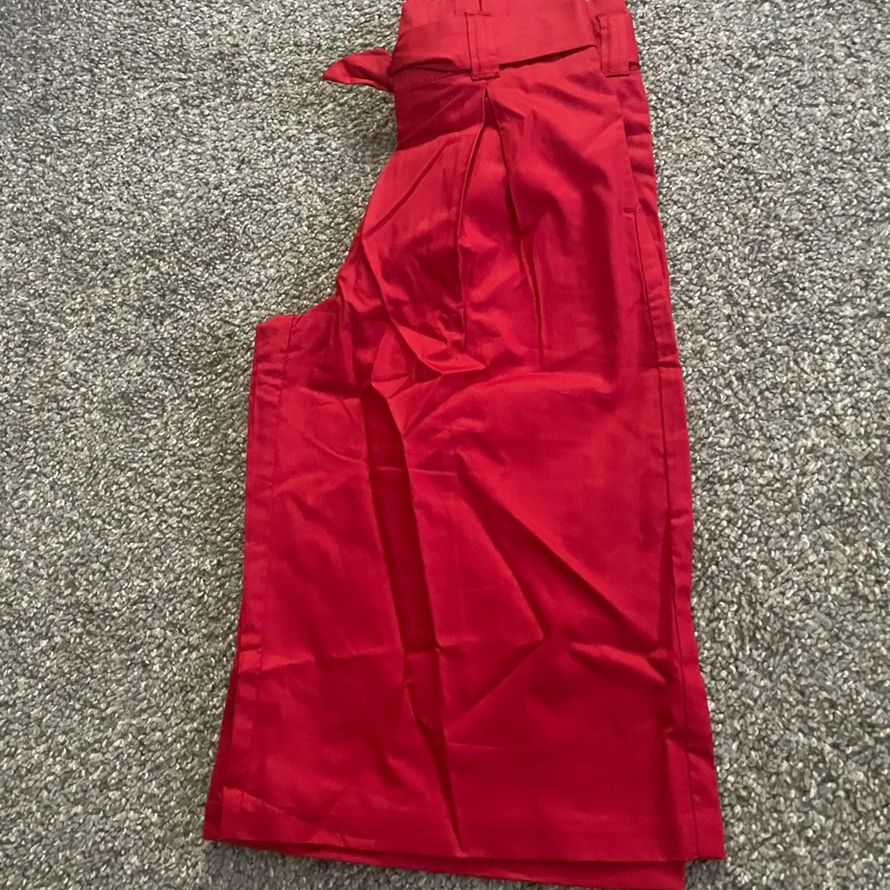 Red Wide legged pants - Picture 2 of 4